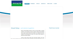 Desktop Screenshot of miracleplus.com.tr