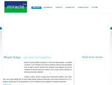 Tablet Screenshot of miracleplus.com.tr
